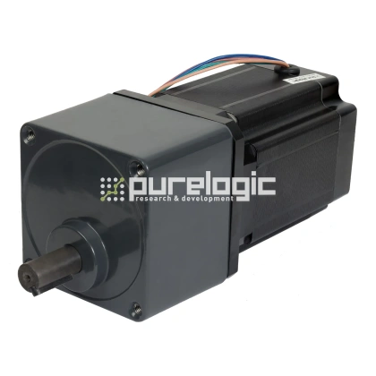 Двигатель шаговый с редуктором PL86GH113-10D14 фото