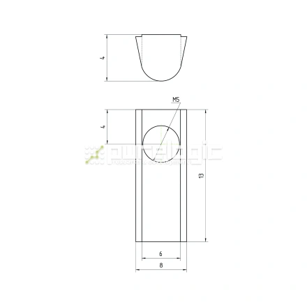 Гайка Т-образная 20TH5 фото