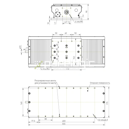 Модуль линейного перемещения PLLM-21-300 фото