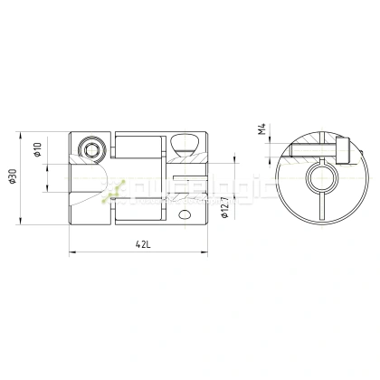 Муфта соединительная BF-3042-12.7-10 фото