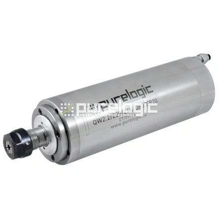 Шпиндель водяной QW2.2/220/24K-D80/ER20 фото