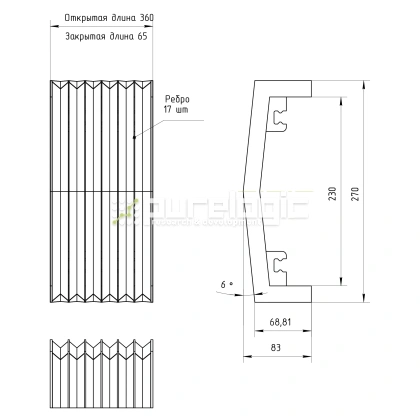 Гофрозащита DCV-T21-300 фото