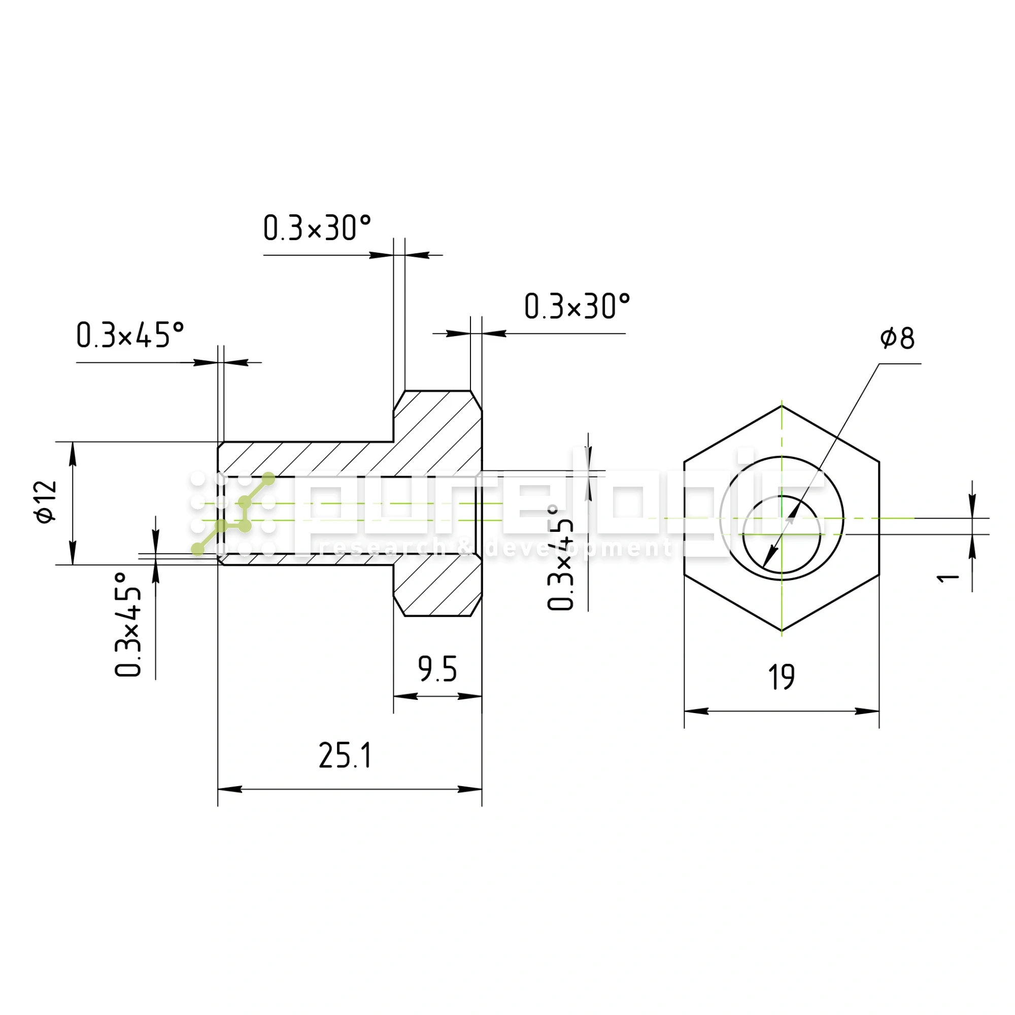 Втулка PLBX3 1 667 Втулка PLBX3 фото
