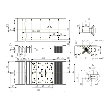 Модуль линейного перемещения PLLM-61L-10100