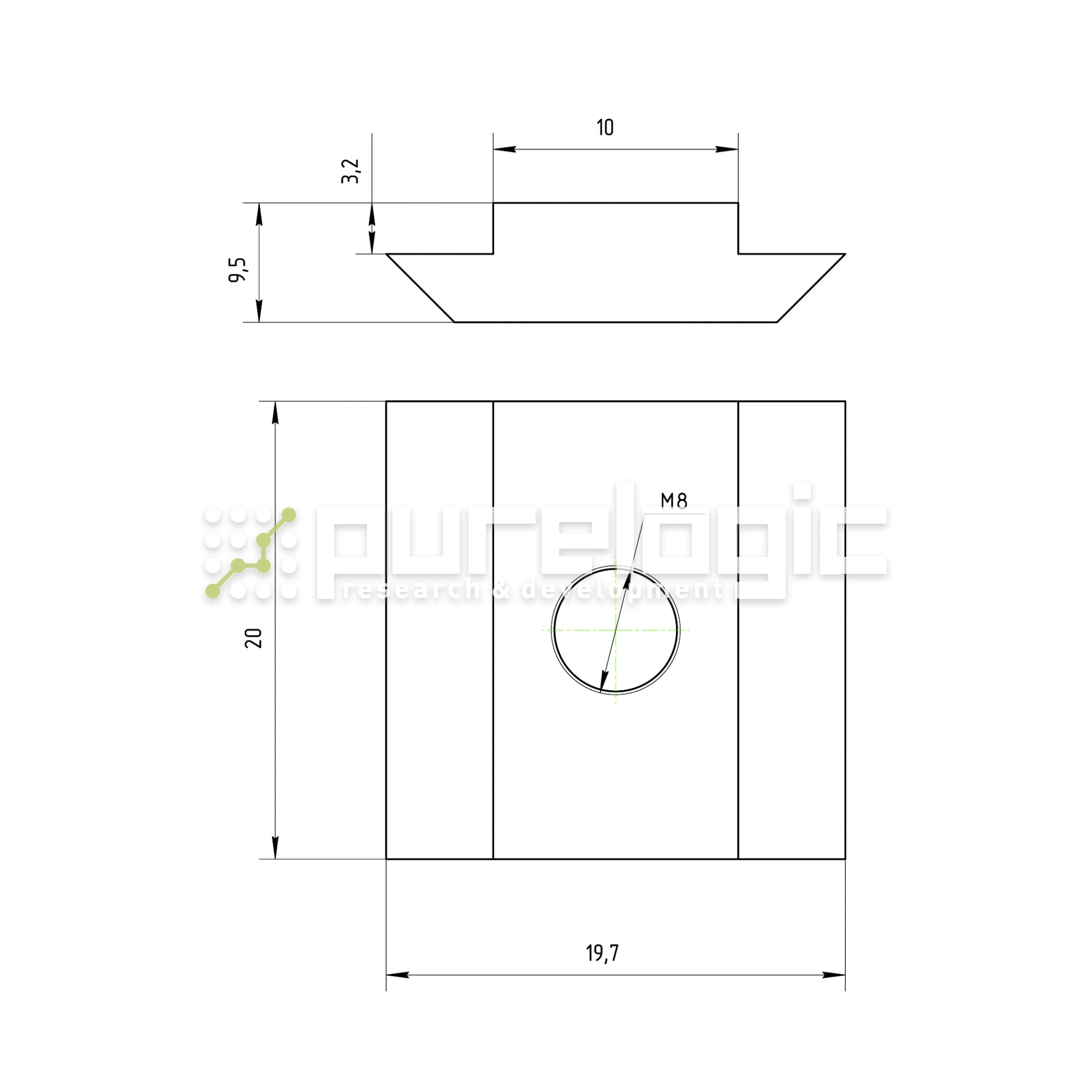 Сухарь пазовый 45HM8 37 Сухарь пазовый 45HM8 фото