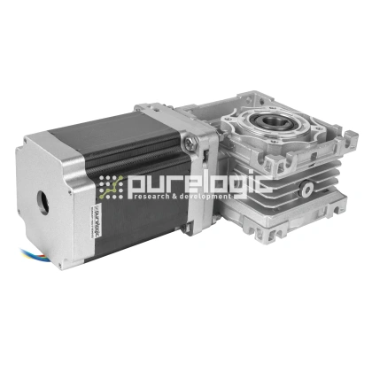 Двигатель шаговый с редуктором PL86WG118-10 24 220 Двигатель шаговый с редуктором PL86WG118-10 фото