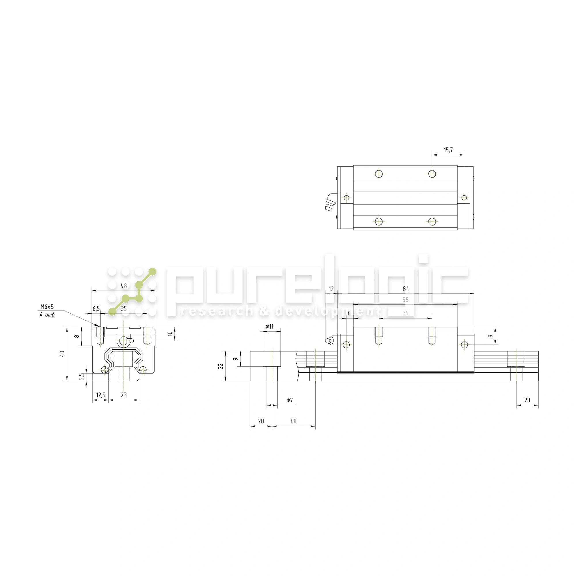 Модуль опорный HSAC GHH25CA 2 925 Модуль опорный HSAC GHH25CA фото