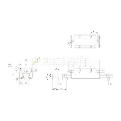 Модуль опорный HSAC GHH25CA 2 925 Модуль опорный HSAC GHH25CA фото