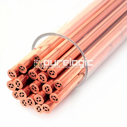 Электрод латунный многоканальный 1.2*400мм фото