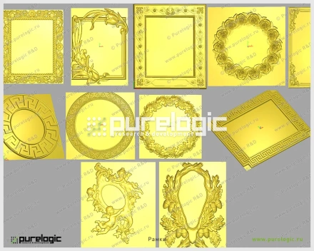 3D модели (Рамки) фото