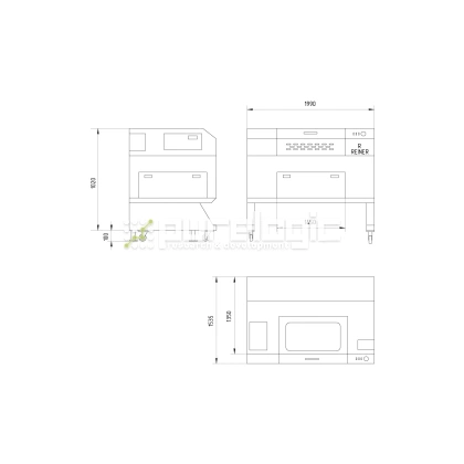 Лазерный станок REINER LP1490-150W фото