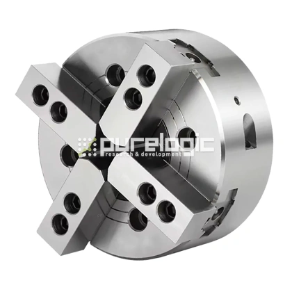 Патрон токарный 4-х кулачковый 4H-06 A5 фото