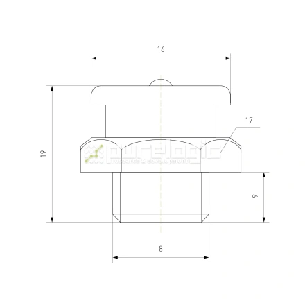 Пресс-масленка CFM8x1 фото