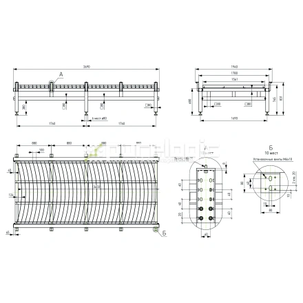 Рабочий стол RX-P1631-RL фото