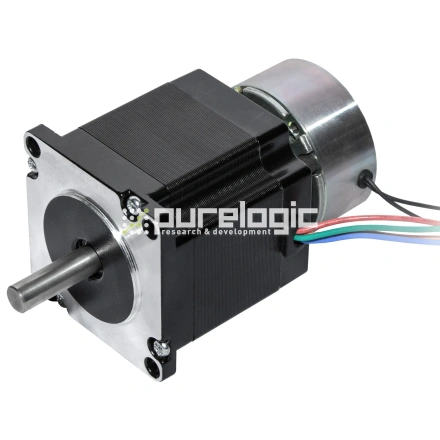 Двигатель шаговый с тормозом PL57H56-D8B фото