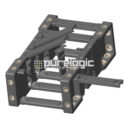 Держатель пластикового кабель-канала JY35Q.1.75W-FJT фото