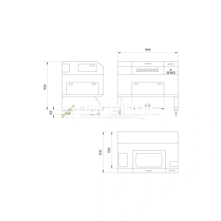 Лазерный станок REINER LH1490-100W фото