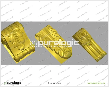 3D модели (Кронштейны) фото