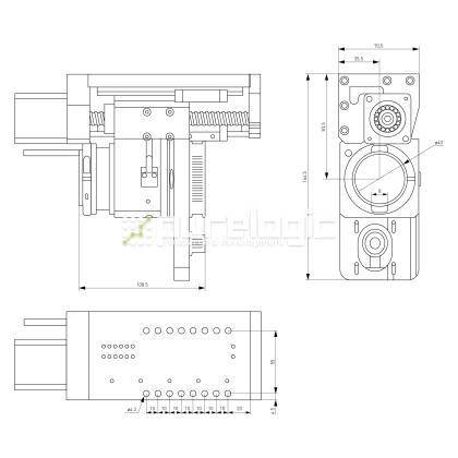 Подъемник осциллирующего ножа SRTL1106 фото