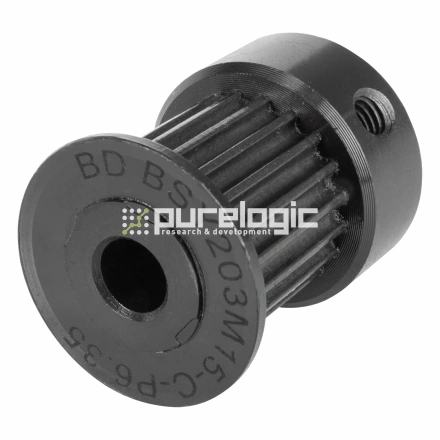 Шкив зубчатый BSY-20-3M-15-C-P6.35 фото