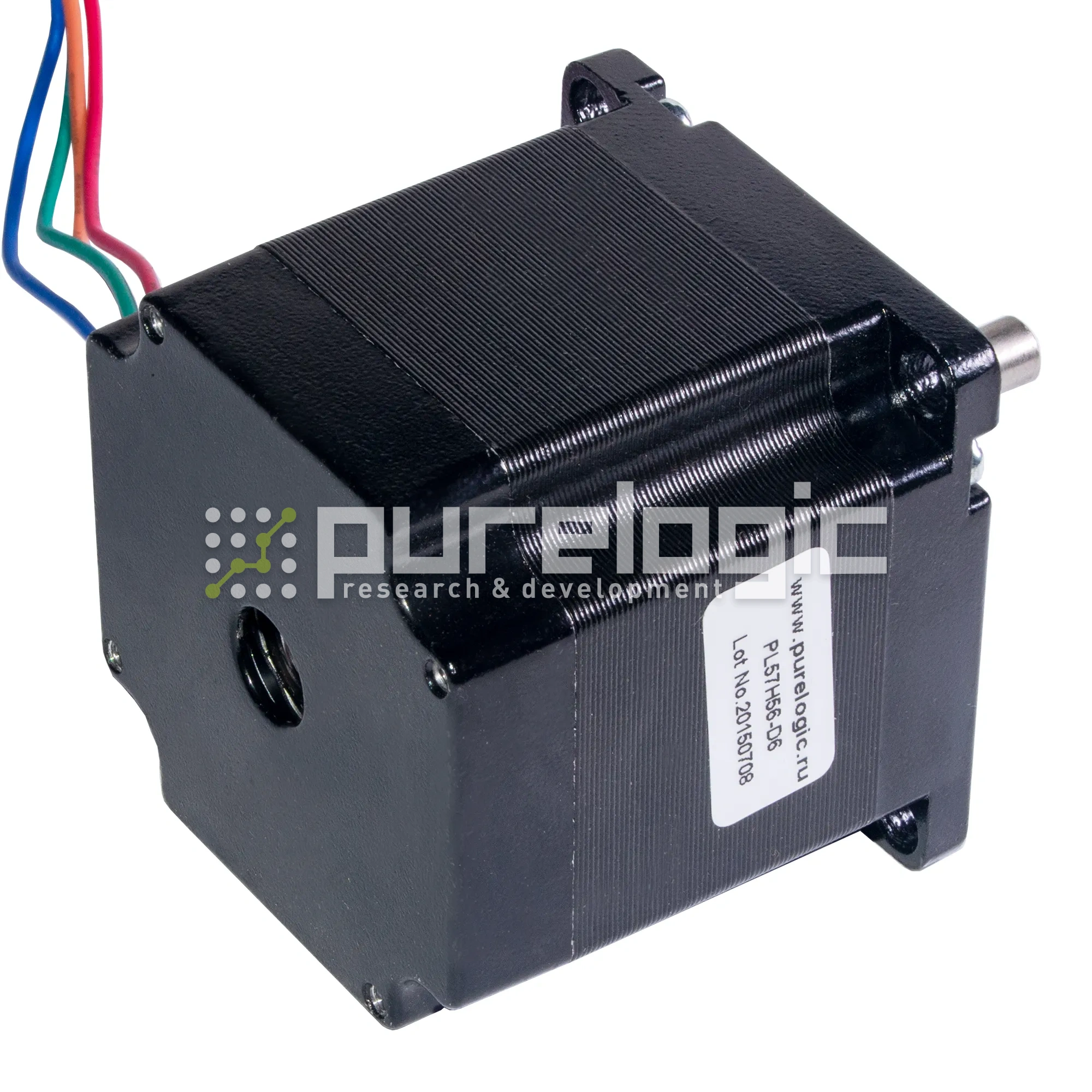 Двигатель шаговый PL57H56-D6 2 433 Двигатель шаговый PL57H56-D6 фото