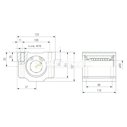 Модуль опорный SC50 фото