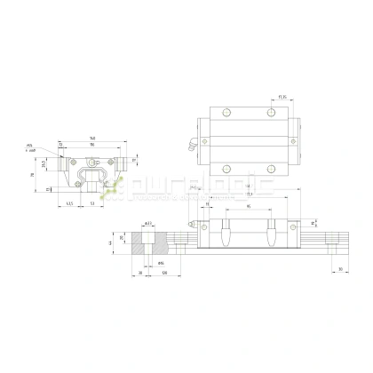 Модуль опорный HSAC GHW55CA фото
