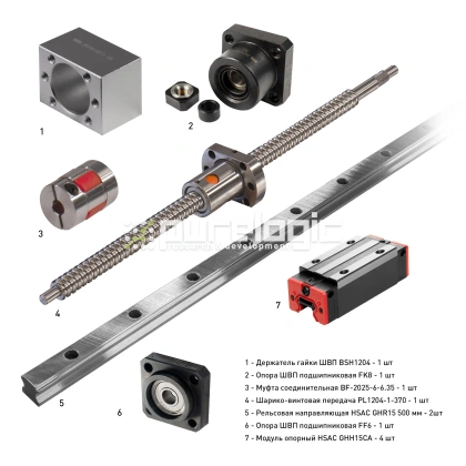 Набор механики PL1204B-282P2 фото