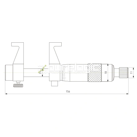 Микрометр внутренний IM-050 фото