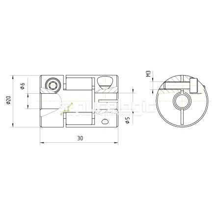 Муфта соединительная BF-20-5-6 фото