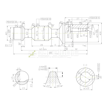 Червячный винт W4040-14 фото