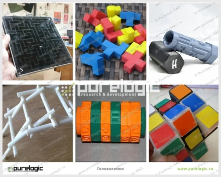 3D модели (Головоломки) фото