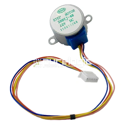 Двигатель шаговый униполярный 28BYJ-48-12 фото