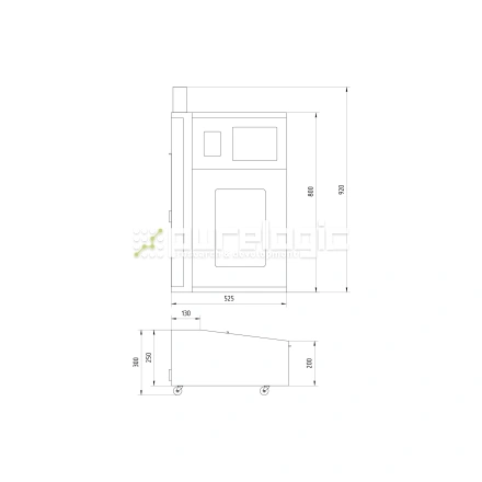 Лазерный станок REINER LP320-50W фото
