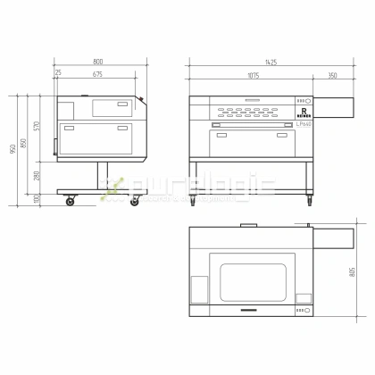 Лазерный станок REINER LP640-80W 335 778 Лазерный станок REINER LP640-80W фото