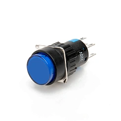 Кнопка на блок с подсветкой AD16-22AD-220V-BLU 602 руб. Кнопка на блок с подсветкой AD16-22AD-220V-BLU
