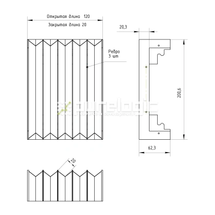 Гофрозащита DCV-T12-100 фото
