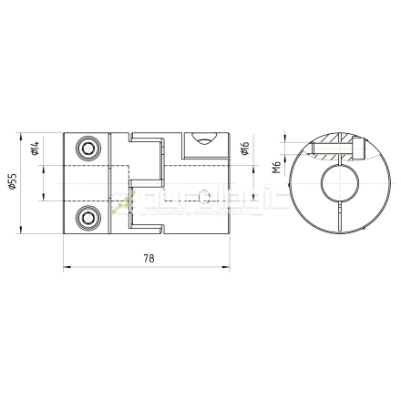 Муфта соединительная BF2-5578-14-16 фото