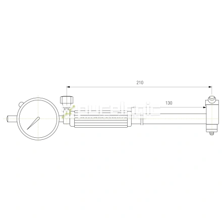 Нутромер циферблатный DBG-18-50 фото