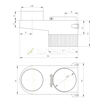 Щетка-насадка на шпиндель DHC-100-100 фото