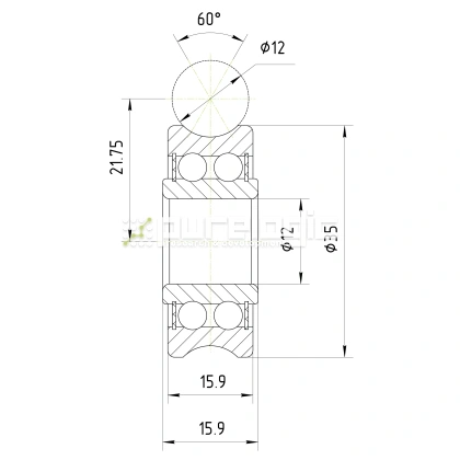 Опорный ролик LFR5201-12NPP фото