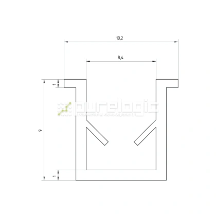 Уплотнитель пазовый UC8 фото