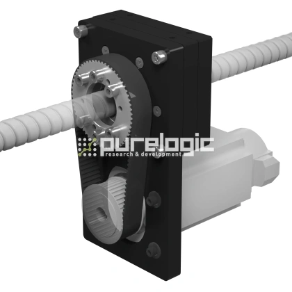 Модуль вращающейся гайки ШВП RY-MRN2525 фото