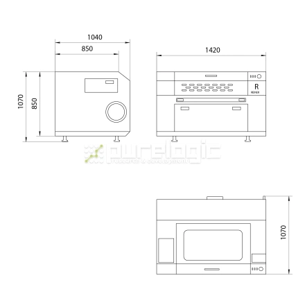 Лазерный станок REINER LP960-100W фото