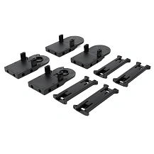 Держатель пластикового кабель-канала J35Q.1.100S-FJT