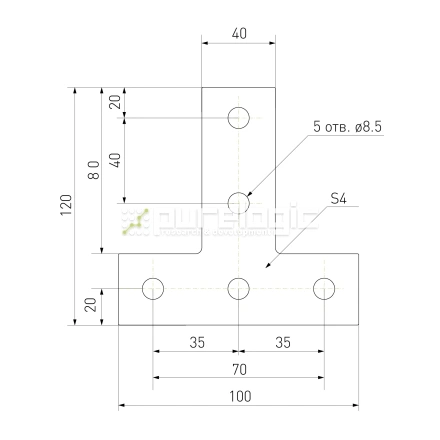 Косынка жесткости 45TB фото