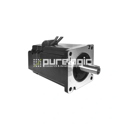 Двигатель шаговый с энкодером и тормозом CS-M23445B фото