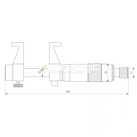 Микрометр внутренний IM-100 фото