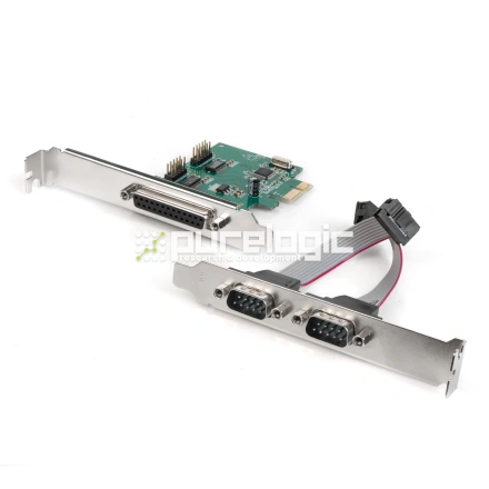 Карта PCI-E 2S1P фото