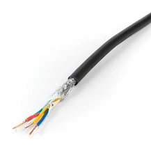 Кабели сигнальные с экранирующей оплеткой PVC0.2x4S